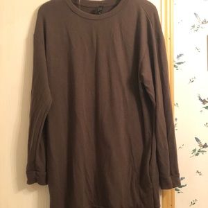 Simple brown dress